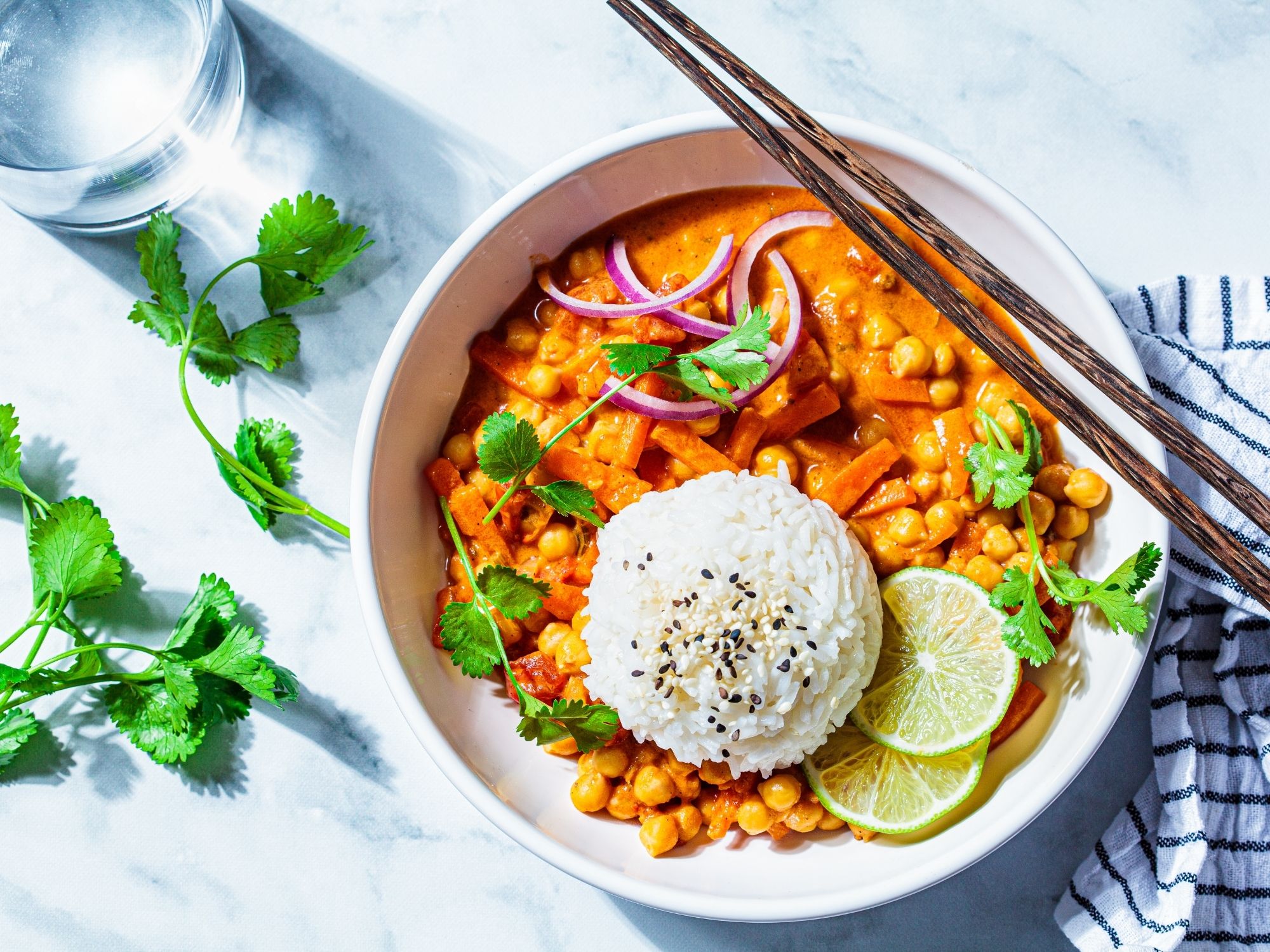 Chickpea Lentil Curry